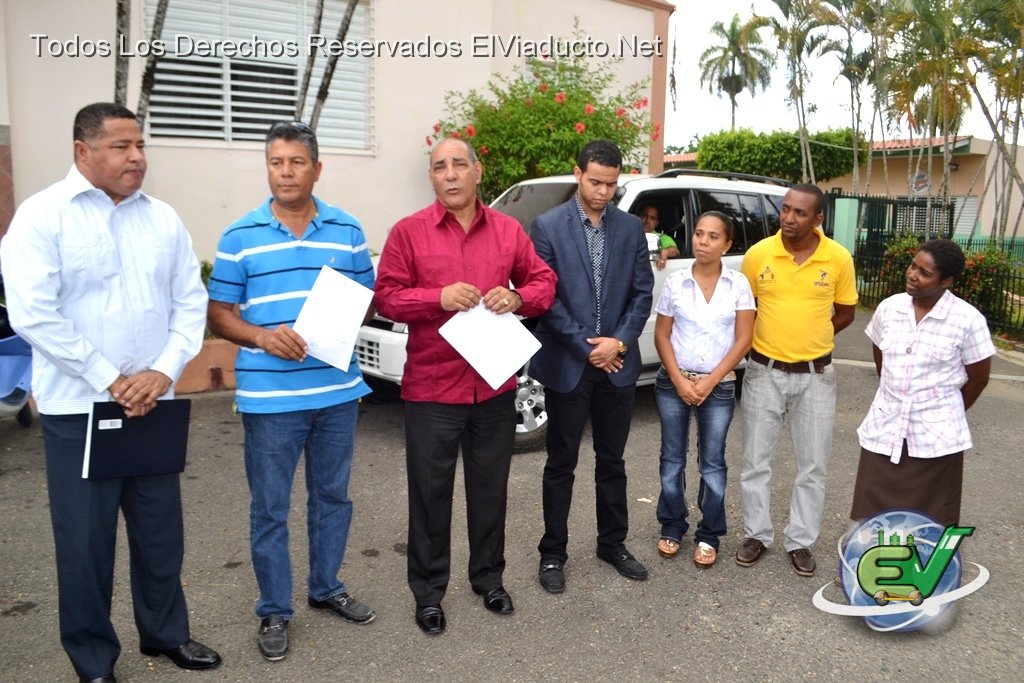 Acto de intervensión del Ministerio de Educación a la escuela La Milagrosa